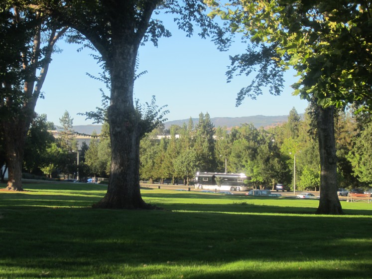 'The Office' on the grounds of the Veterans Home of CA, Yountville