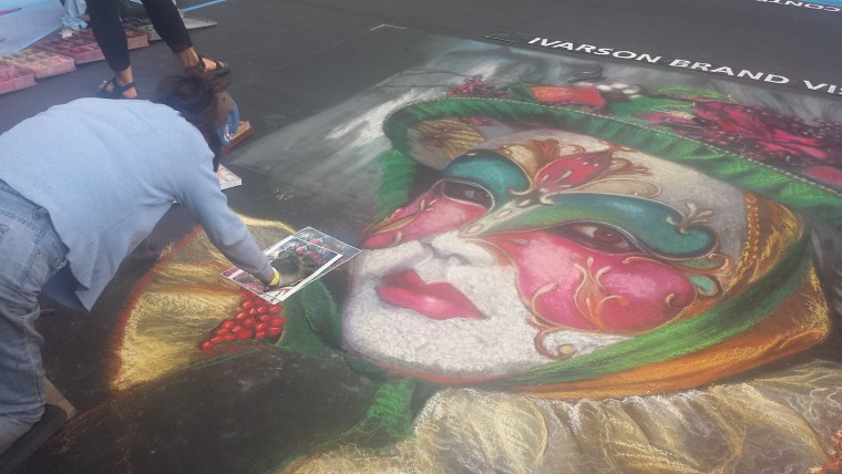 Italian Street Painting Marin: Art 