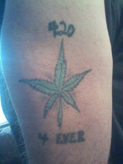 here is my loyalty to 420!