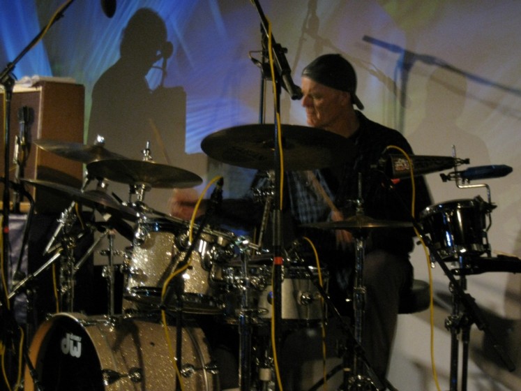 John Molo...on his DW Drum Set