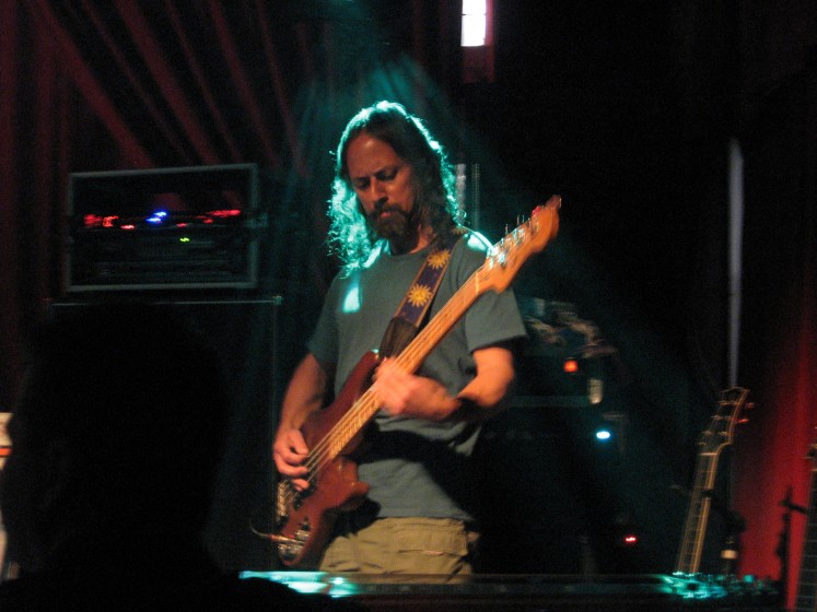 Barry on bass in Tucson